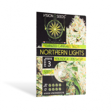 Northern Lights feminized cannabis seeds